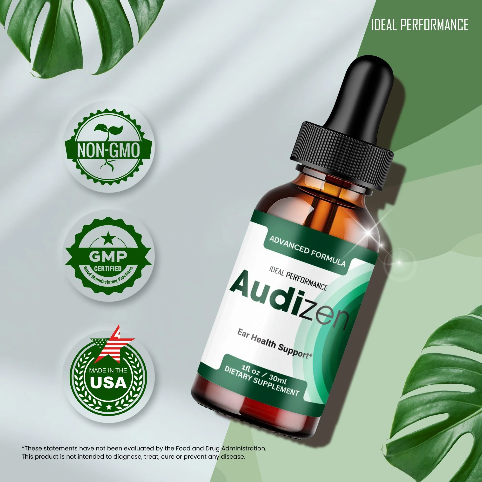 Audizen Tinnitus Drops, Official Audizen Tinnitus Relief for Ringing Ears, Advanced Ear Health Support Supplement Liquid Drops All Natural for Healthy Ringing Ear, Audi Zen Droppers Reviews (3 Pack) - Image 5