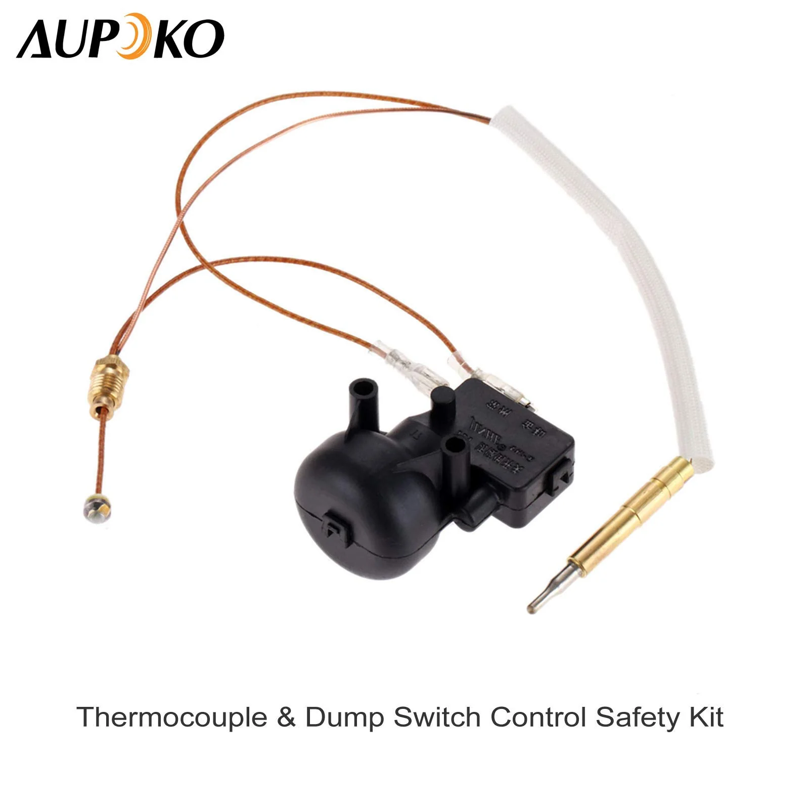 Aupoko Gas Patio Heater Parts Thermocouple and Anti Tilt Switch, Gas Patio Heater Safety Kit, Fits for Patio and Room Heater Garden Outdoor Heater Accessories - Image 7