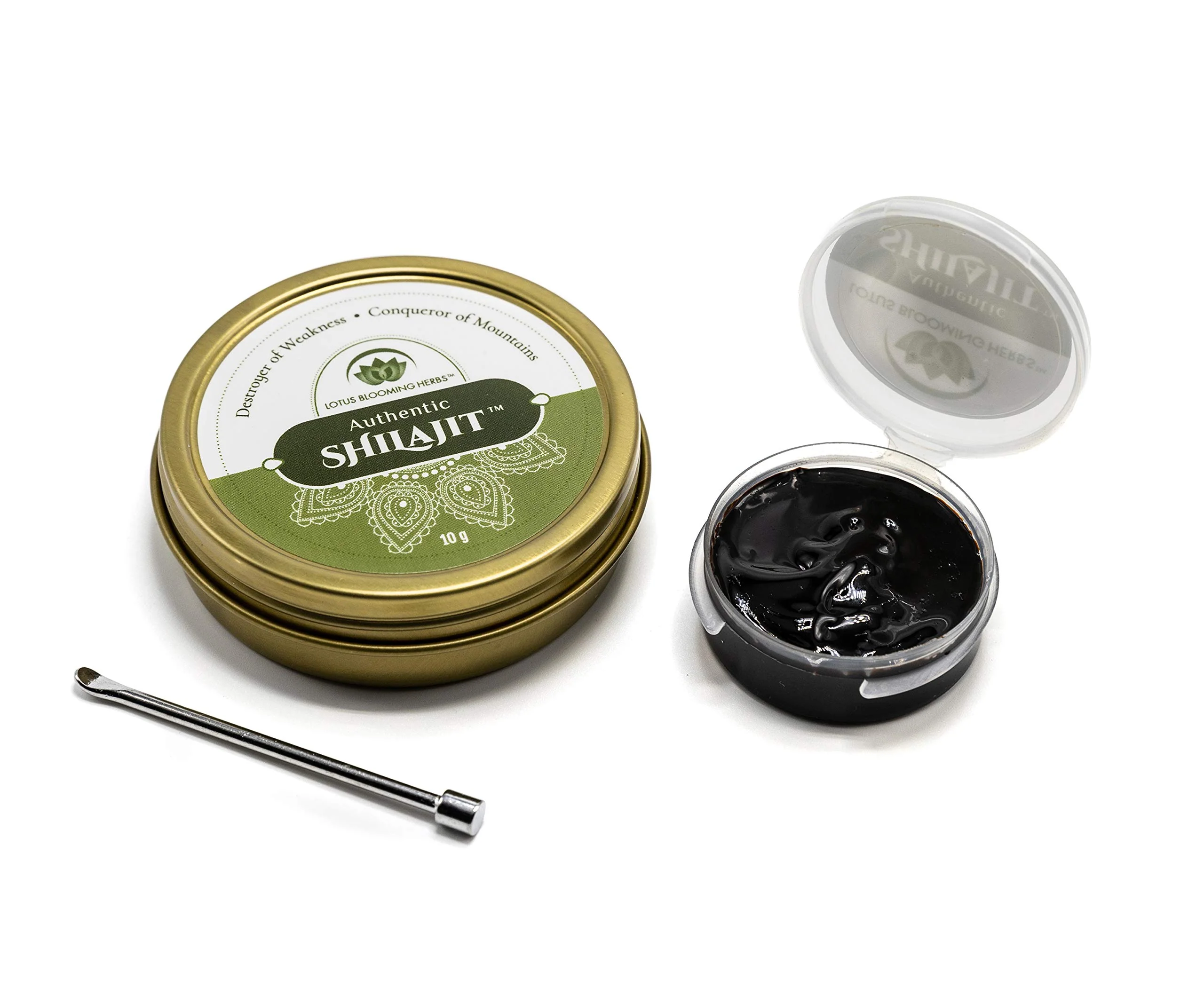 Authentic Shilajit – 100% Pure Gold Grade Himalayan Shilajit Resin with Fulvic Acid & Trace Minerals | Supports Healthy Energy, Stamina & Strength | Lotus Blooming Herbs | 10 Grams - Image 8