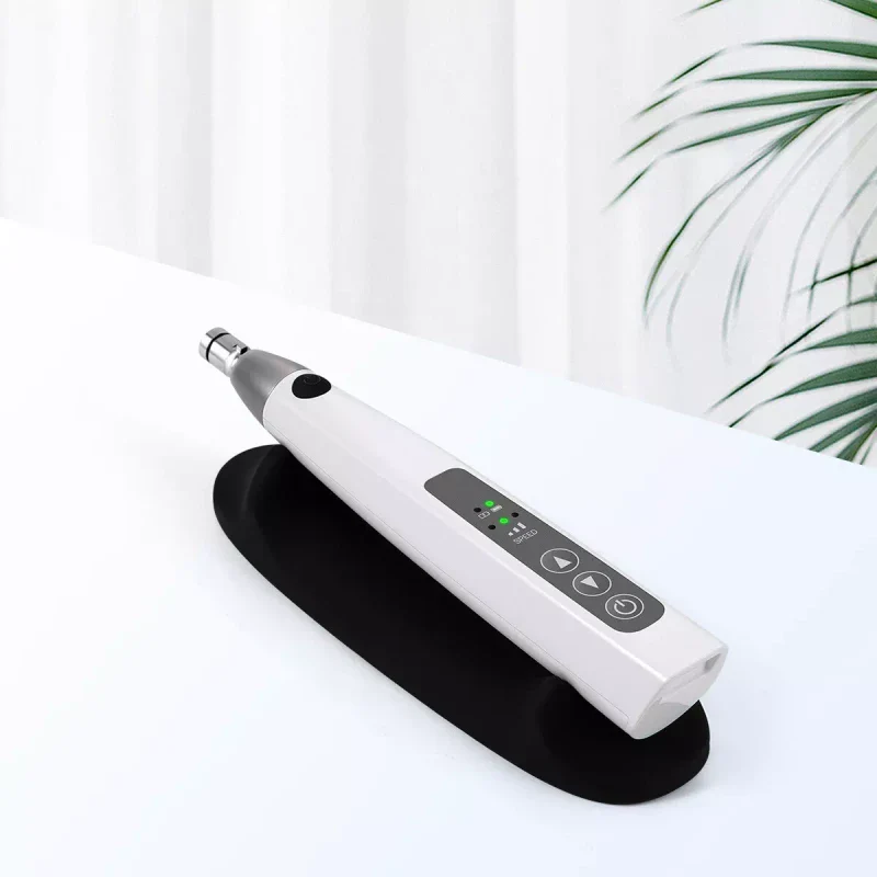 AZDENT Dental Cordless Hygiene Prophy Polishing Handpiece With 2Pcs Prophy Angles - Image 8