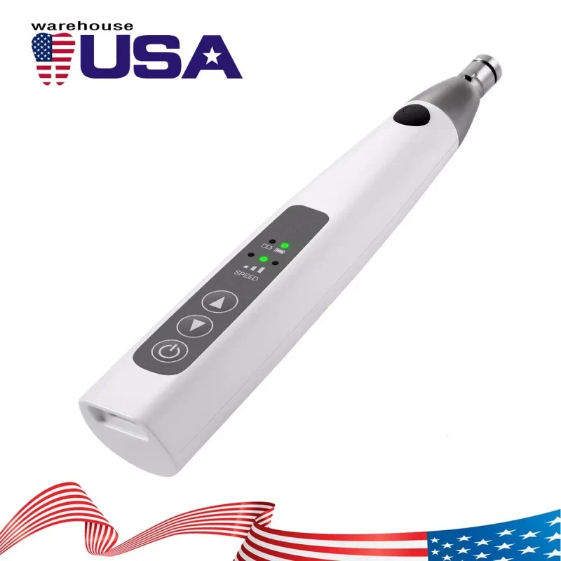 AZDENT Dental Cordless Hygiene Prophy Polishing Handpiece With 2Pcs Prophy Angles - Image 9
