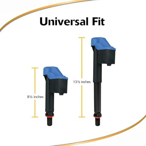 Korky 528T Replacement TOTO Toilet Fill Valve - Fits G-Max and Power Gravity Toilets -Easy to Install -Made in USA, Black - Image 2