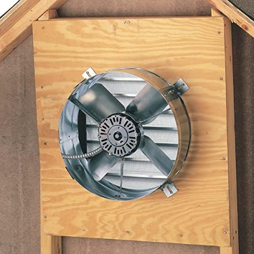 CX1500 Gable Mount Power Attic Ventilator with 2.6-Amp 60-Hz Motor and 14-Inch Blade - Image 7