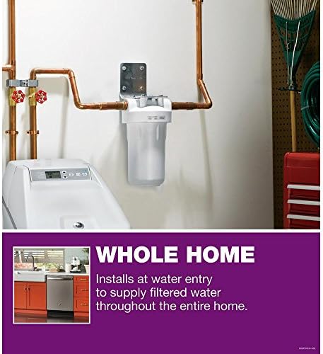 GE FXHSC Whole House Water Filter | Replacement for Water Filtration System | NSF Certified: Reduces Sediment, Rust & Other Impurities from Water | Replace Every 3 Months for Best Results | 1 Filter - Image 3
