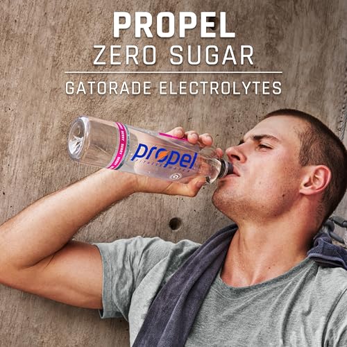 Propel, Kiwi Strawberry, Zero Calorie Sports Drinking Water with Electrolytes and Vitamins C&E, 16.9 Fl Oz (12 Count) - Image 4