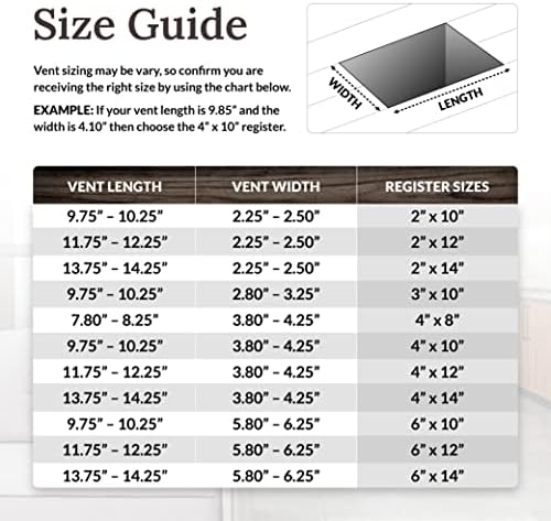 Decor Grates AJH414-RB Oriental Floor Register, 4x14 Inches, Rubbed Bronze Finish - Image 11