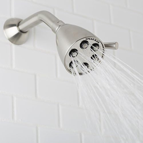 Speakman S-2252-BN Signature Brass Icon Anystream High Pressure Adjustable Shower Head, Brushed Nickel - Image 4