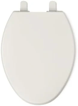 KOHLER K-4774-47 Brevia Elongated Toilet Seatwith Quick-Release Hinges and Quick-Attach Hardware for Easy Clean in Almond - Image 9