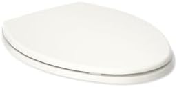KOHLER K-4774-47 Brevia Elongated Toilet Seatwith Quick-Release Hinges and Quick-Attach Hardware for Easy Clean in Biscuit - Image 11