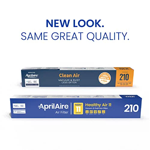 AprilAire 210 Replacement Filter for AprilAire Whole House Air Purifiers - MERV 11, Clean Air & Dust, 20x25x4 Air Filter (Pack of 1) - Image 2