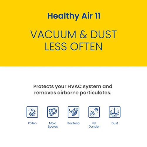 AprilAire 210 Replacement Filter for AprilAire Whole House Air Purifiers - MERV 11, Clean Air & Dust, 20x25x4 Air Filter (Pack of 1) - Image 3