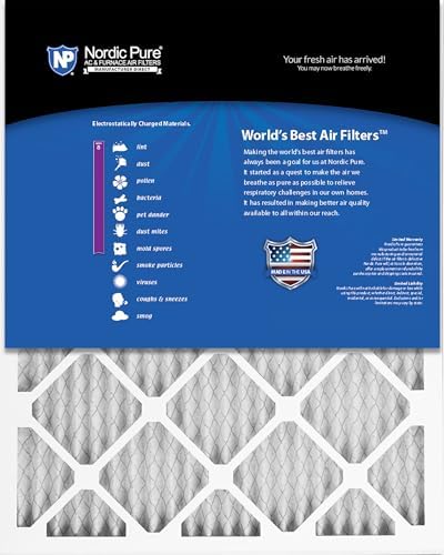 Nordic Pure 16x25x1 MERV 8 Pleated AC Furnace Air Filters 6 Pack - Image 5