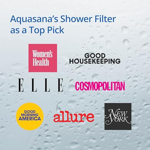 Aquasana Shower Filter | Dermatologist-recommended for softer, healthier skin & hair | Proven to reduce 90% of chlorine for 6 months | High pressure | Use your own shower head | AQ-4100NSH - Image 4