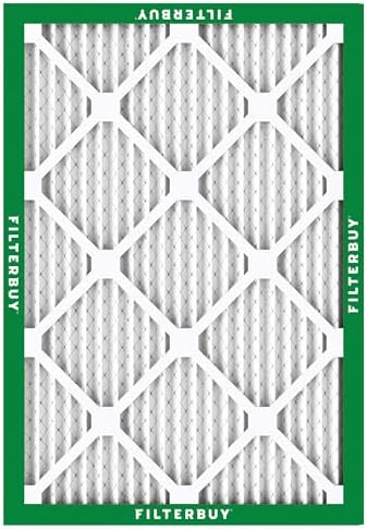 Filterbuy 20x22x1 Air Filter MERV 8 Dust Defense (6-Pack), Pleated HVAC AC Furnace Air Filters Replacement (Actual Size: 19.50 x 21.50 x 0.75 Inches) - Image 9