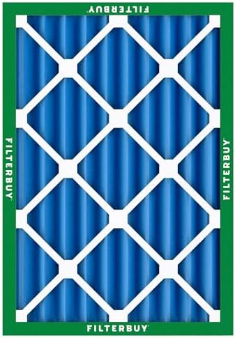 Filterbuy 20x25x4 Air Filter MERV 13 Optimal Defense (2-Pack), Pleated HVAC AC Furnace Air Filters Replacement (Actual Size: 19.50 x 24.50 x 3.63 Inches) - Image 8