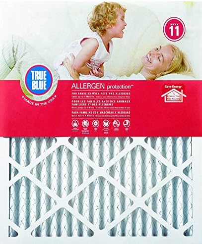 True Blue Allergen 14x25x1 Air Filter , MERV 11, 4 Count (Pack of 1)