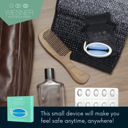 WIESNER Incontinence Clamp - Original Wiesner Male Incontinence Clamp - 3 Adjustable Sizes - Comfort and Confidence All Day Long - Wiesner Clamp - Clamp for Incontinence! - Image 3