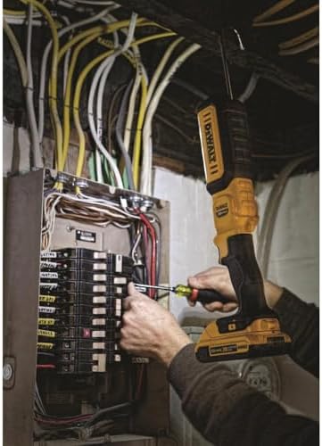 DEWALT 20V MAX LED Work Light, Rechargeable Flashlight, Pivoting Head, Bare Tool Only (DCL050) - Image 3