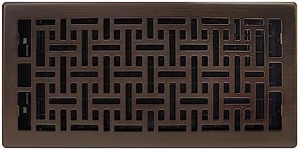 Decor Grates AJH614-RB Oriental Floor Register, 6X14 Inches, Rubbed Bronze Finish - Image 5