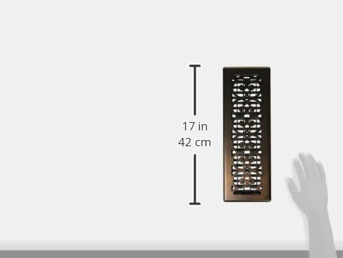 Decor Grates SPH414-RB Floor Register, 4x14, Rubbed Bronze Finish - Image 10