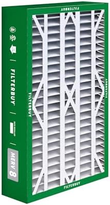 Filterbuy 16x28x6 Air Filter MERV 8 Dust Defense (2-Pack), Pleated HVAC AC Furnace Air Filters Replacement for Aprilaire Space-Gard 401/2400 & Lennox (Actual Size: 15.50 x 26.88 x 6.00 Inches) - Image 8