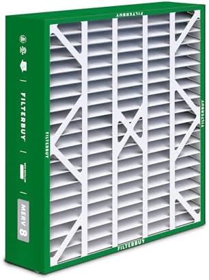 Filterbuy 20x25x6 Air Filter MERV 8 Dust Defense (2-Pack), Pleated HVAC AC Furnace Air Filters for Aprilaire Space-Gard 201/2200 / 2250 & Lennox (Actual Size: 19.75 x 24.25 x 6.00 Inches) - Image 8