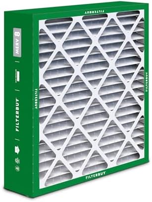 Filterbuy 20x25x6 Air Filter MERV 8 Dust Defense (2-Pack), Pleated HVAC AC Furnace Air Filters for Aprilaire Space-Gard 201/2200 / 2250 & Lennox (Actual Size: 19.75 x 24.25 x 6.00 Inches) - Image 9