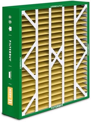 Filterbuy 20x25x6 Air Filter MERV 11 Allergen Defense (2-Pack), Pleated HVAC AC Furnace Air Filters for Aprilaire Space-Gard 201/2200 / 2250 & Lennox (Actual Size: 19.75 x 24.25 x 6.00 Inches) - Image 8