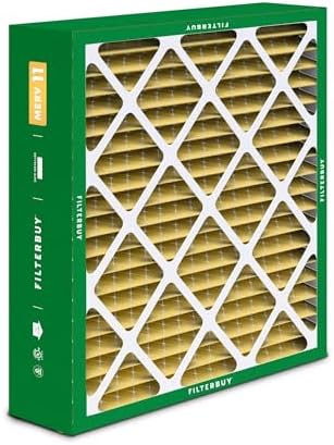Filterbuy 20x25x6 Air Filter MERV 11 Allergen Defense (2-Pack), Pleated HVAC AC Furnace Air Filters for Aprilaire Space-Gard 201/2200 / 2250 & Lennox (Actual Size: 19.75 x 24.25 x 6.00 Inches) - Image 9