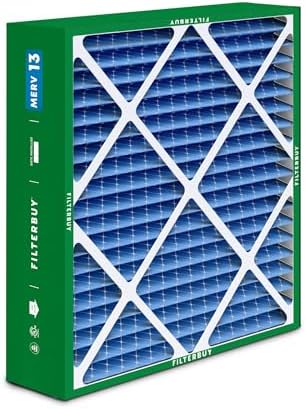 Filterbuy 16x20x5 Air Filter MERV 13 Optimal Defense (2-Pack), Pleated HVAC AC Furnace Air Filters for Honeywell FC100A1003, Lennox X0592, and More (Actual Size: 15.75 x 19.75 x 4.38 Inches) - Image 9