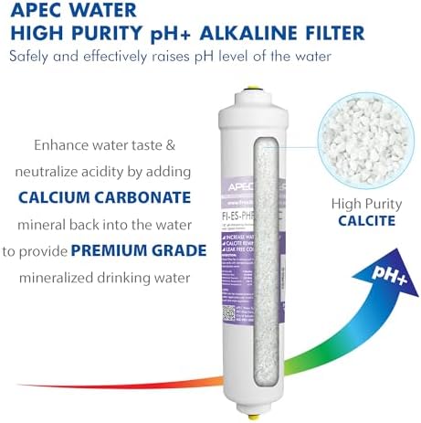 APEC Water Systems FILTER-SET-ESPH High Capacity Replacement Filter Set For Essence Series Alkaline Reverse Osmosis Water Filter System Stage 1-3&6 - Image 6