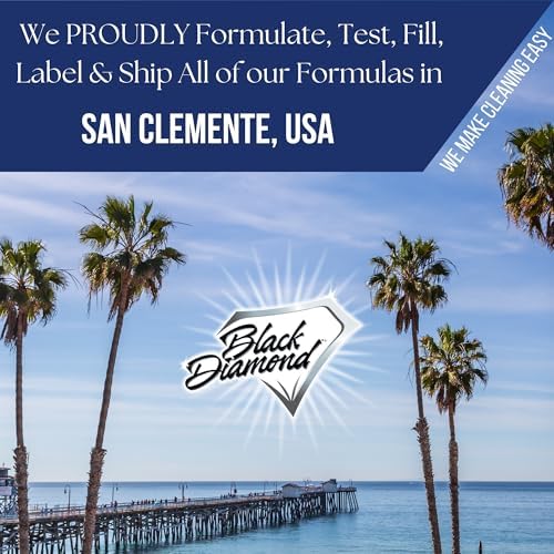 Black Diamond Ultimate Grout Cleaner: Best Cleaner for Tile,Ceramic,Porcelain, Marble Acid-Free Safe Deep Cleaner & Stain Remover for Even The Dirtiest Grout. (1-Quart/1-Brush) - Image 9
