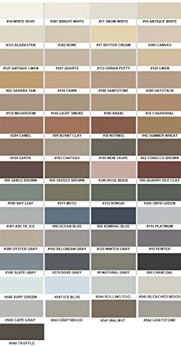 Color Fast Caulk Matched to Custom Building Products (Pewter Sanded) - Image 3