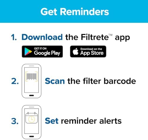 Filtrete 16x20x1 Air Filter, MPR 1200, MERV 11, Allergen Defense Odor Reduction 3-Month Pleated 1-Inch Air Filters, Pack of 2 - Image 6