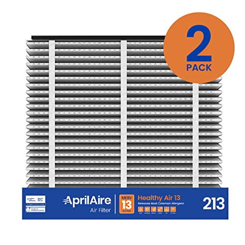 AprilAire 213 Replacement Filter for AprilAire Whole House Air Purifiers - MERV 13, Healthy Home Allergy, 20x25x4 Air Filter (Pack of 2) - Image 2