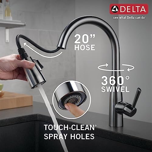 Delta 9113-AR-DST Essa Kitchen Faucet, Standard, Arctic Stainless - Image 6