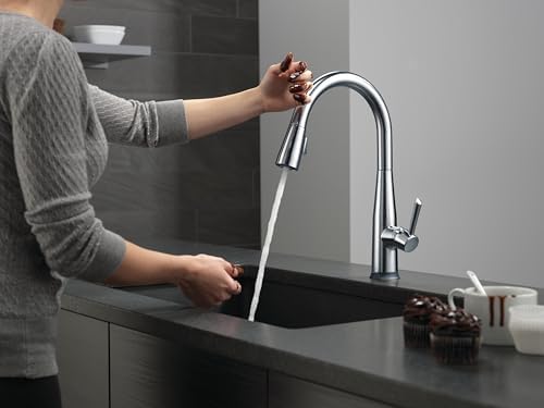 Delta 9113T-AR-DST Essa Kitchen Faucet, Touch2O, Arctic Stainless - Image 2