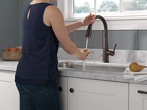 Delta 9113T-RB-DST Essa Kitchen Faucet, Touch2O, Venetian Bronze - Image 2