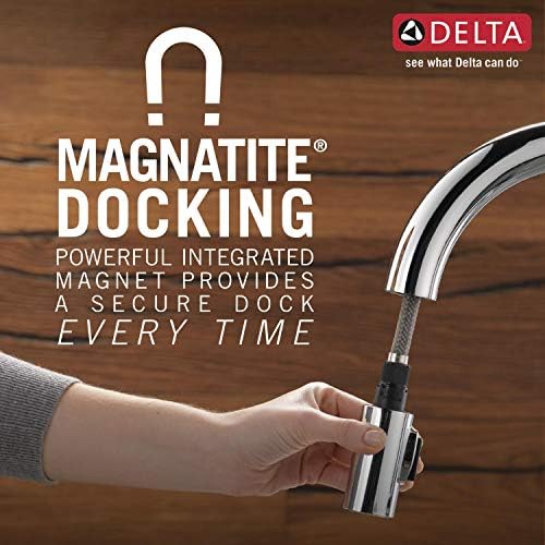 Delta 9113T-RB-DST Essa Kitchen Faucet, Touch2O, Venetian Bronze - Image 6