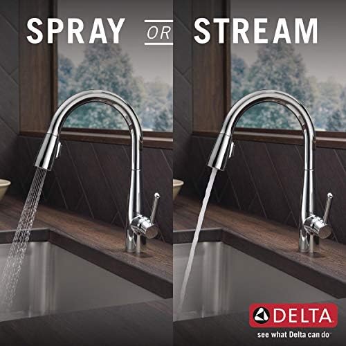 Delta 9113-DST Essa Kitchen Faucet, Standard, Chrome - Image 10