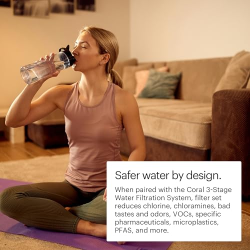 Brondell H2O+ Coral UC300 Three-Stage Undercounter Water Filtration System (UF-35 Replacement Filters) - Image 4