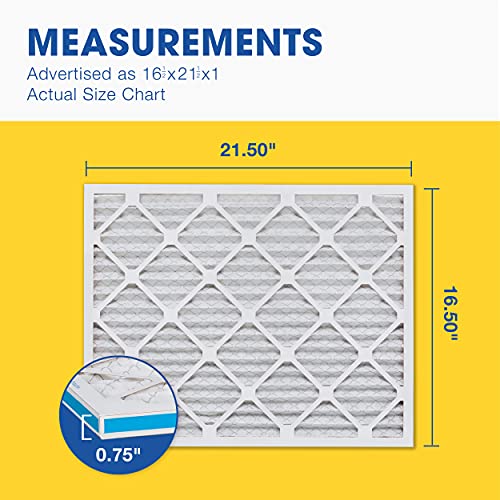 Aerostar 16.5x21.5x1 MERV 8 - 6 Count - High Efficiency Pleated HVAC, Furnace & Air Conditioner Filters - Removes Dust, Lint, Mold & Allergy-Causing Pollen - Image 5