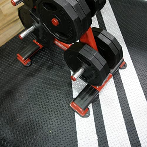 Rubber-Cal Diamond-Plate Rubber Flooring Rolls - 3 mm x 4 ft x 2.5 ft Rolls - Black - Image 9
