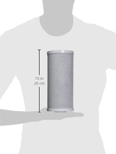 iSpring FC15B High Capacity Activated CTO Carbon Block Filter for Under Sink and Whole House Water Filtration System, 5-Micron 10"x4.5" - Image 3