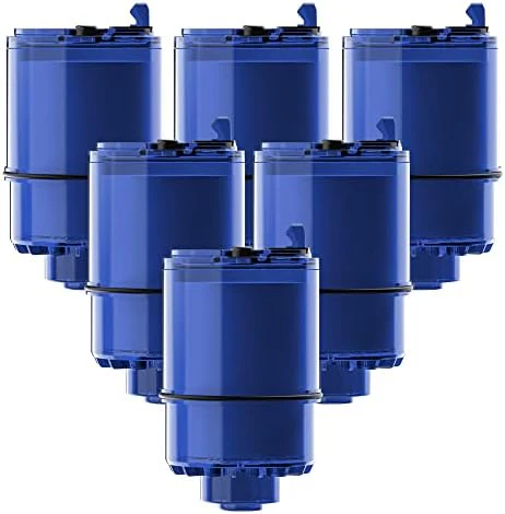 Waterdrop NSF Certified Water Filter, Replacement for All PUR®, PUR®PLUS Faucet Filtration Systems, Pur® RF-9999® Faucet Water Filter (6 Count), Model No.: WD-C08A