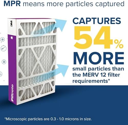 Filtrete 16x25x5 AC Furnace Air Filter, MPR 1550, MERV 12, Fit Trion Air Bear Furnace, Allergen, Bacteria & Virus, Electrostatic Air Cleaning Filter, 1-Pack (actual size 15.75 x 24.13 x 4.88) - Image 4