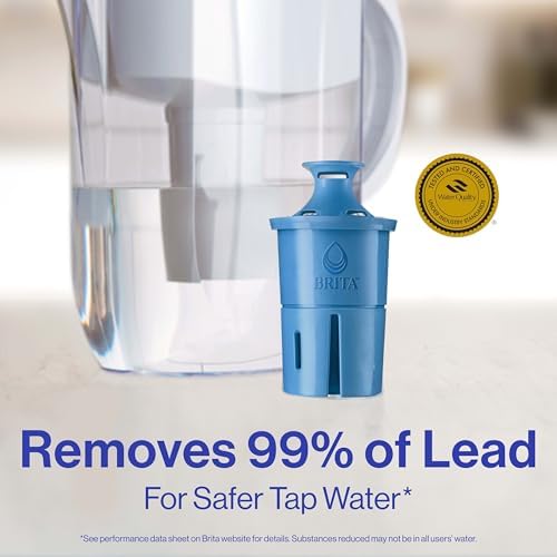 Brita Elite Water Filter Replacement for Pitchers and Dispensers, BPA-Free, Reduces 99% of Lead, Lasts Six Months or 120 Gallons, Includes 1 Pitcher Replacement Filter - Image 2