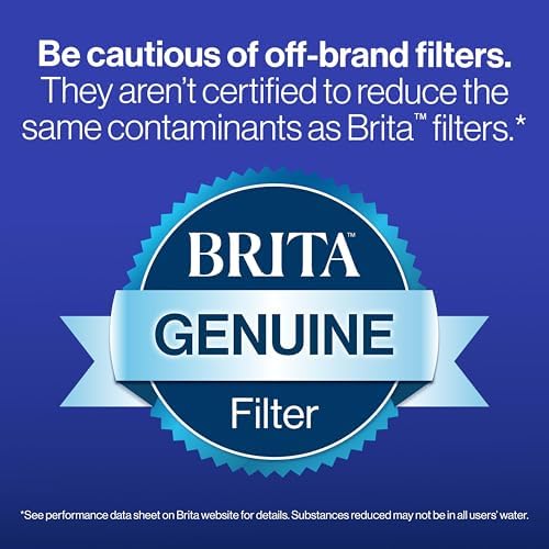 Brita Elite Water Filter Replacement for Pitchers and Dispensers, BPA-Free, Reduces 99% of Lead, Lasts Six Months or 120 Gallons, Includes 1 Pitcher Replacement Filter - Image 4