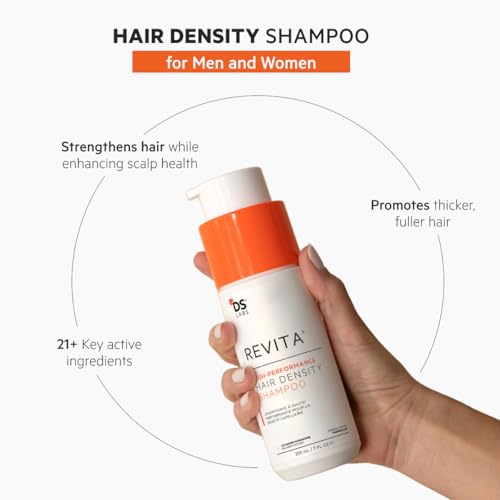DS Labs Revita Shampoo – High-Performance Hair Density Shampoo, Volumizing & Thickening, Fuller, Healthier-Looking Hair, Sulfate & Silicone Free, For Men & Women, 205mL - Image 3
