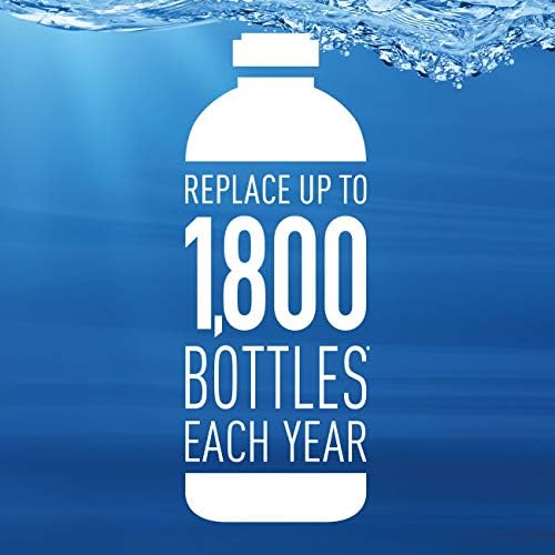 Brita Stream Pitcher Water Filter for Pitchers and Dispensers, BPA-Free, Replaces 1,800 Plastic Water Bottles a Year, Lasts Two Months or 40 Gallons, Includes 3 Filters - Image 4
